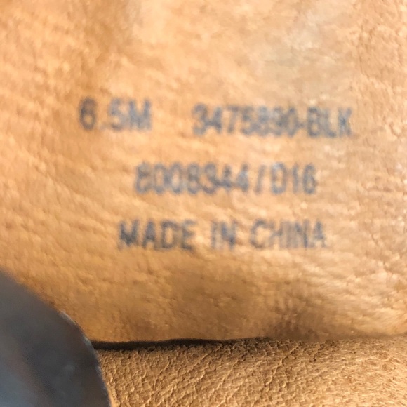 Frye boots suede rivet over the knee. Fold over leather. Size 6.5 - Picture 16 of 17